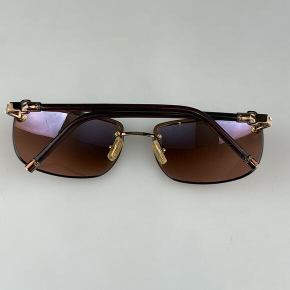 Coach Sunglasses mod. Bleecker S322 Burgundy Rimless Vintage SCRATCHED main image 13